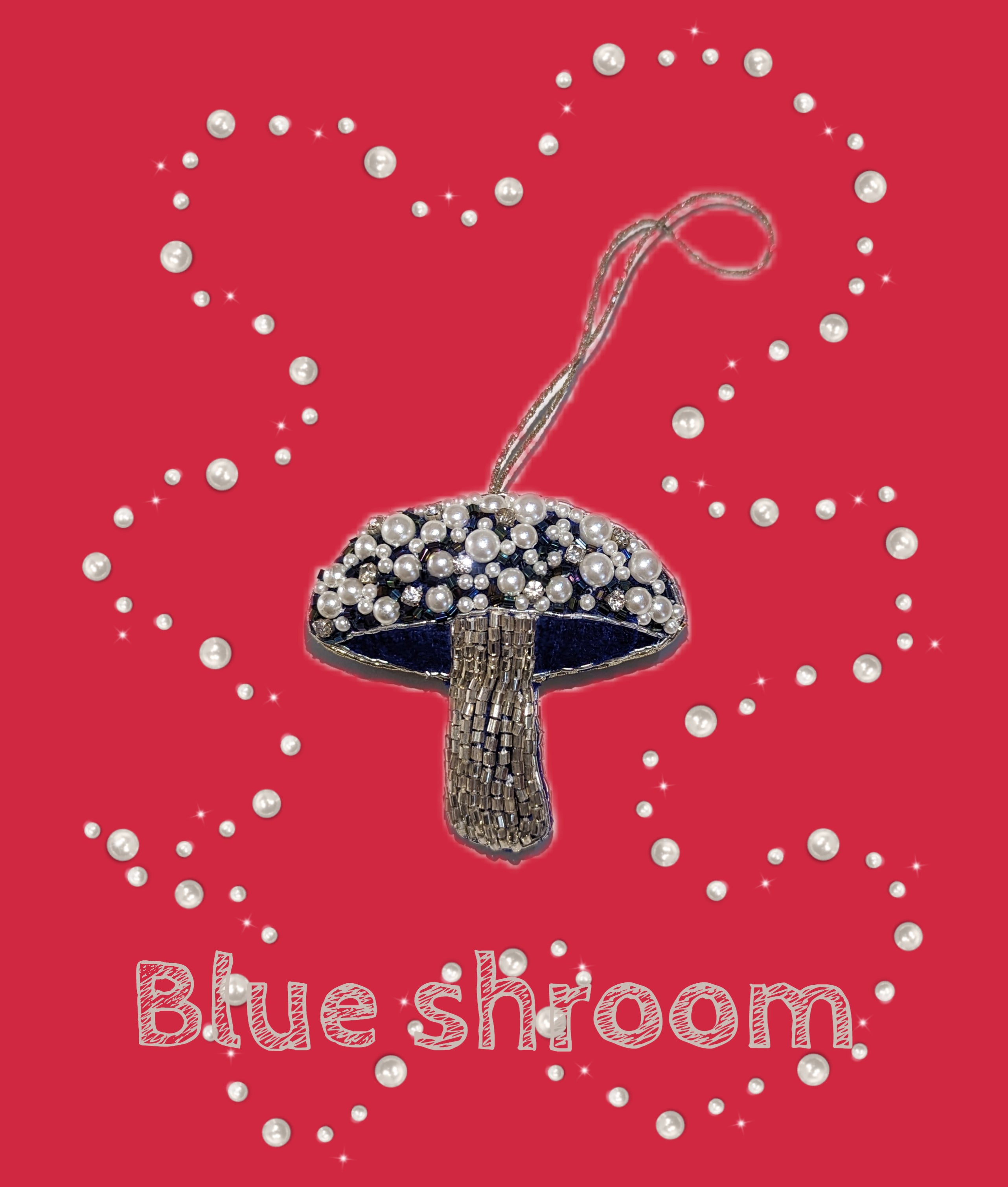 Blushroom Tree ornament