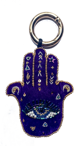 The Hand of Hamsa Charm – Julia and Sita - Main Image